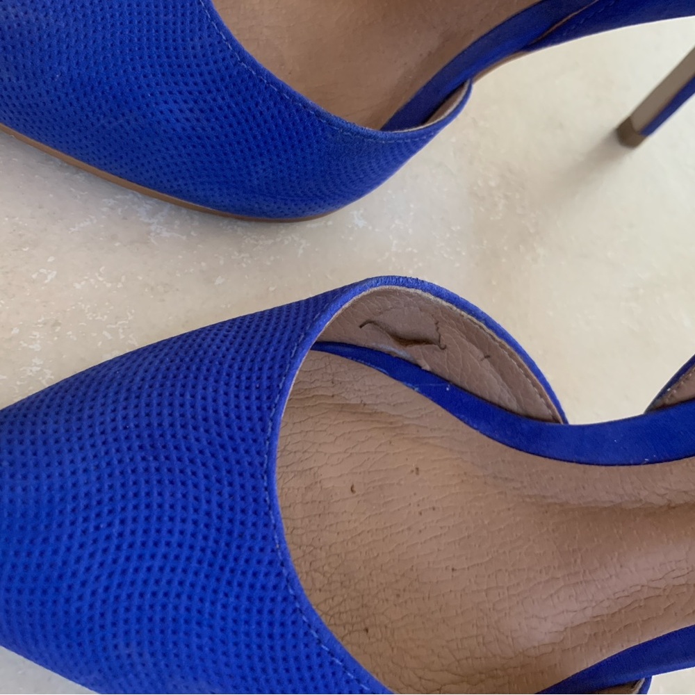 Steve Madden Royal Blue Heels | Size 7 | Wedding / Prom / Something Blue - Picture 2 of 5